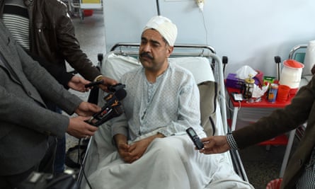 Ahmad Sarmast in hospital