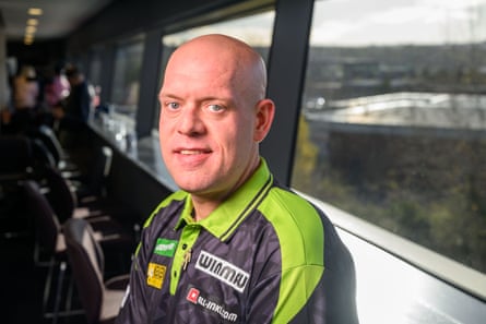 Michael van Gerwen at Ashton Gate in Bristol