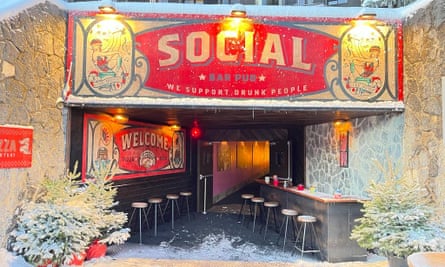 Bar Le Social'ın dış cephesi