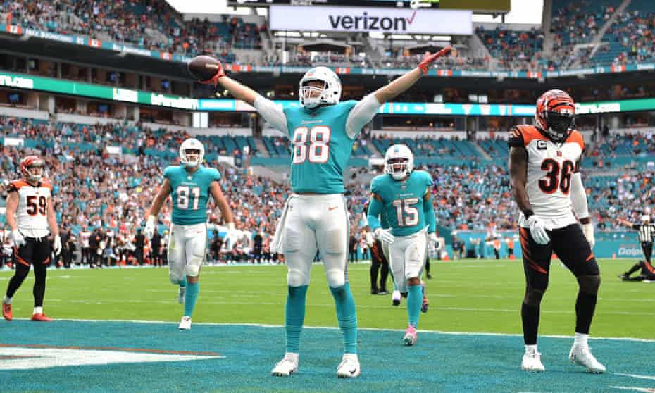 Fans will sit 6ft apart for the Dolphins’ home opener