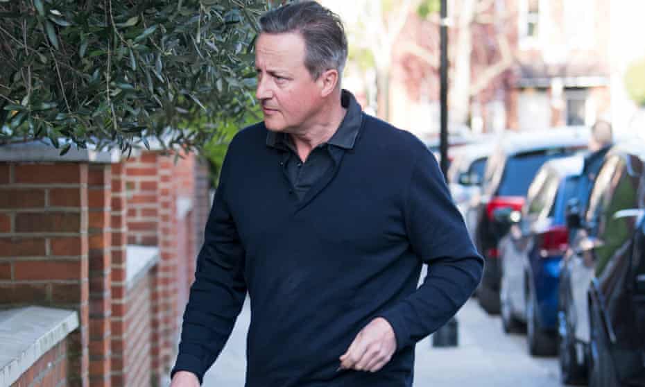 David Cameron has rejected suggestions he was motivated by the prospect of a huge payout.