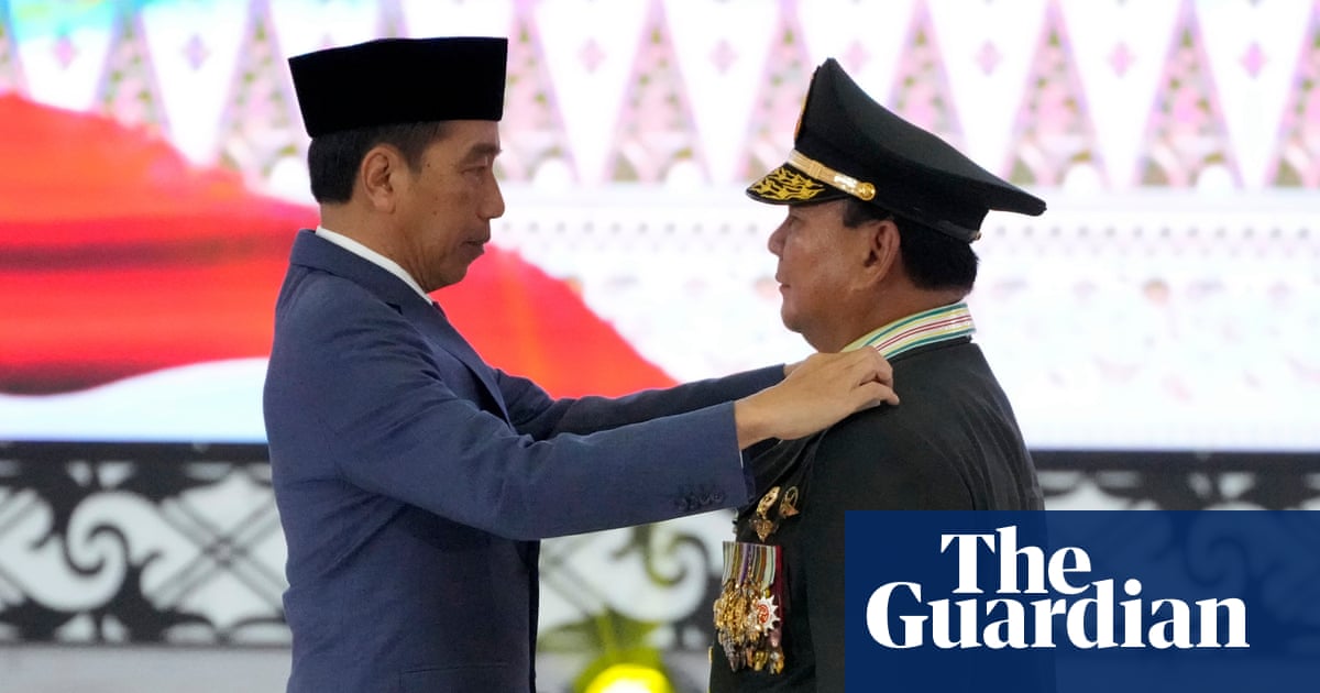 Indonesia activists condemn four-star general rank for presumed president | Indonesia Indonesia activists condemn four-star general rank for presumed president | Indonesia