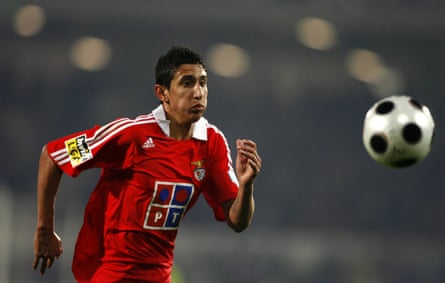 Ángel Di María in 2008