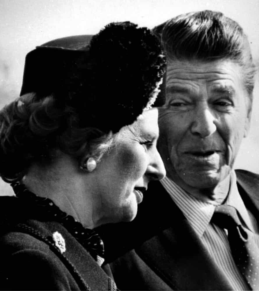 President Reagan and Margaret Thatcher in 1981.