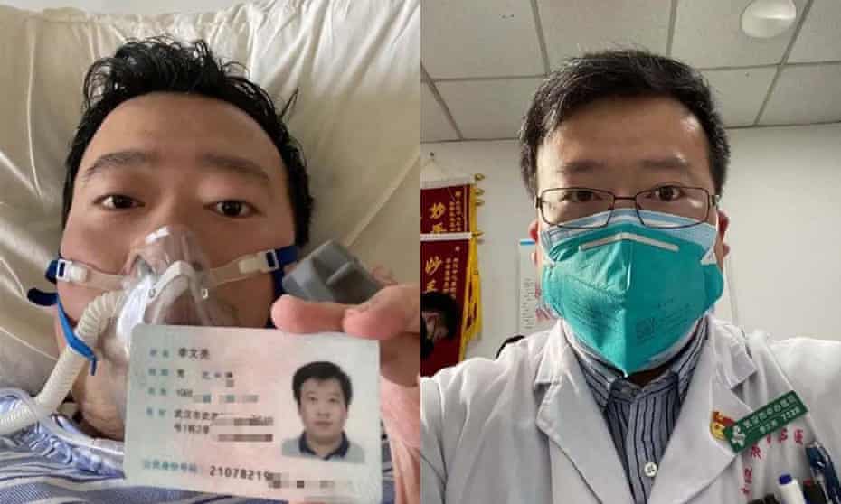 The Whistleblower Doctor Who Fell Victim To China S Coronavirus Coronavirus The Guardian