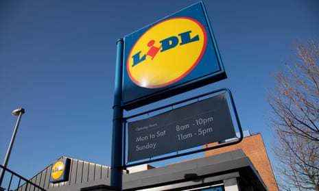 Lidl store on Old Kent Road in London