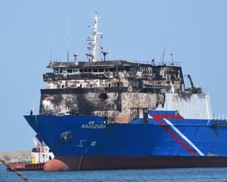 Ukraine ‘offering Russia deal to halt attacks on civilian ships in Black Sea’