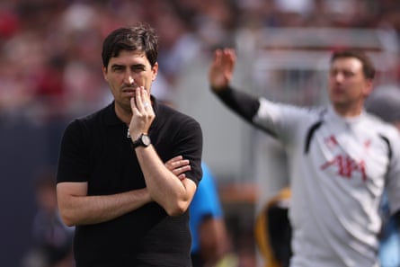Liverpool’s new head coach Andoni Iraola