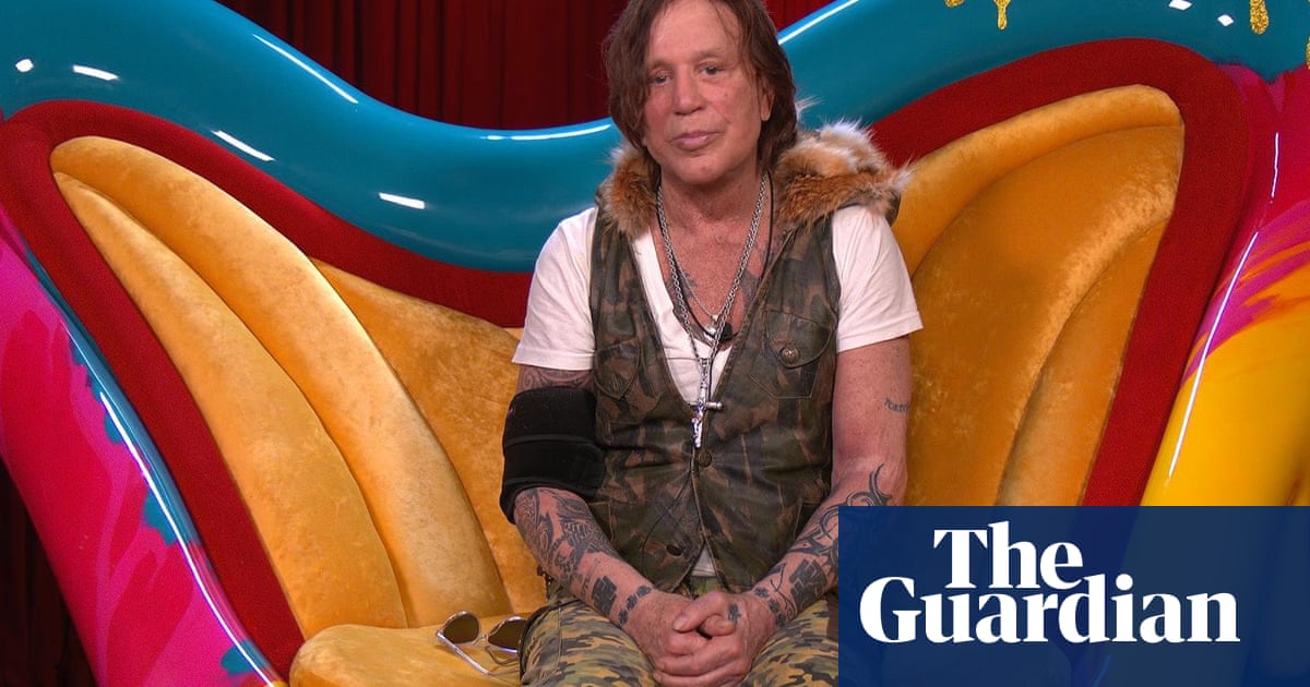 Mickey Rourke ejected from Big Brother house over unacceptable behaviour'