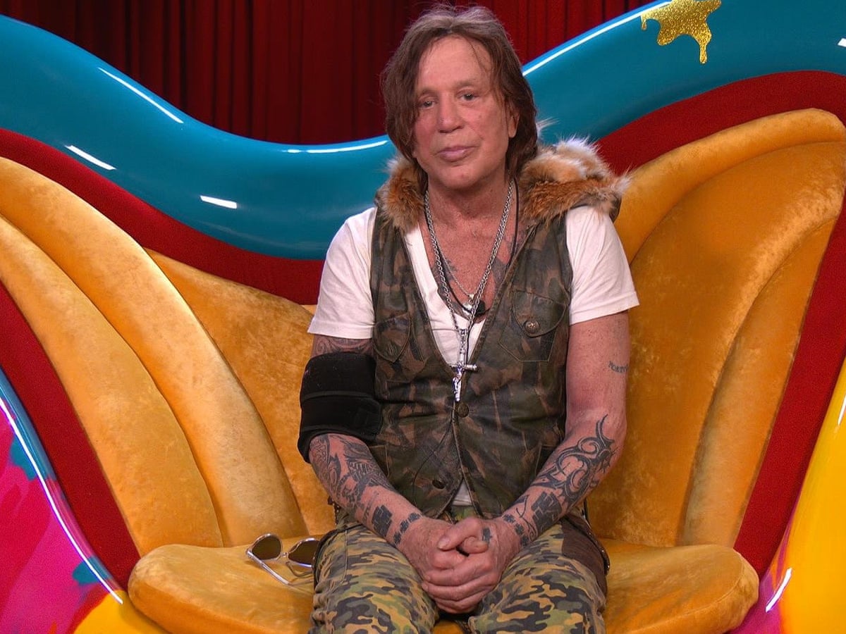 Mickey Rourke ejected from Big Brother house over 'unacceptable behaviour' | Mickey Rourke | The Guardian