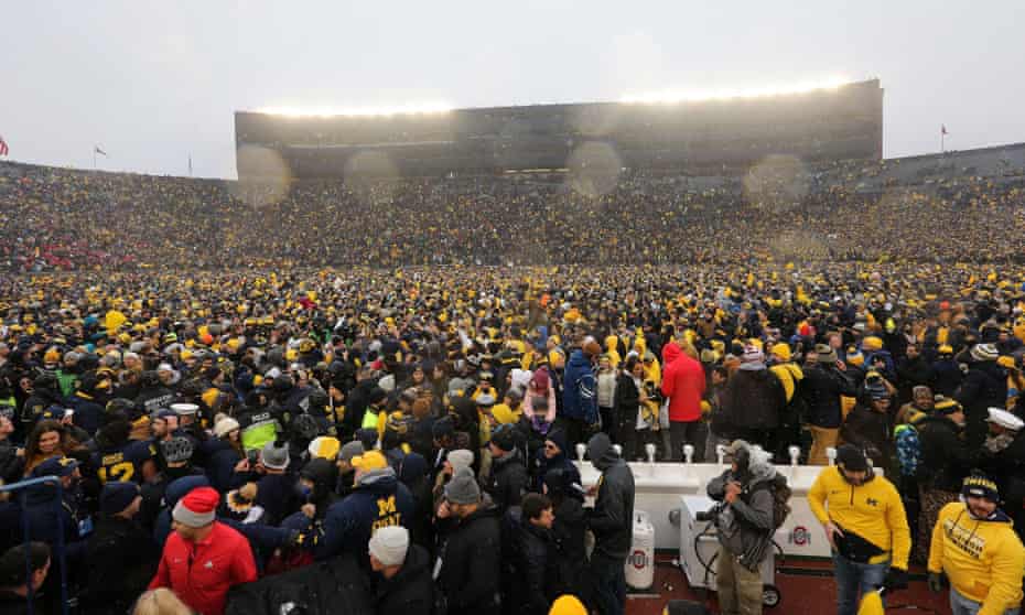 Michigan and Ohio State fans flock to watch their teams play in an event known simply as The Game