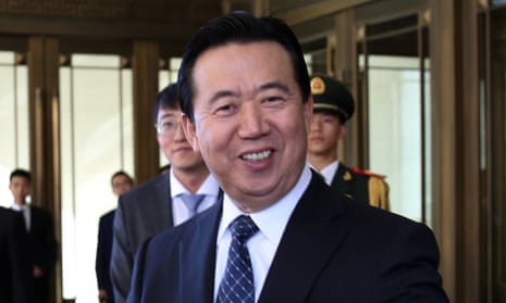 Meng Hongwei, Chinese Vice Public Security Minister, who has been elected head of Interpol.
