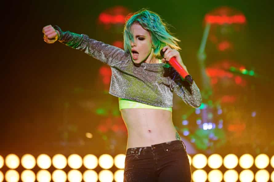 Mermaidcore ... Hayley Williams of Paramore.