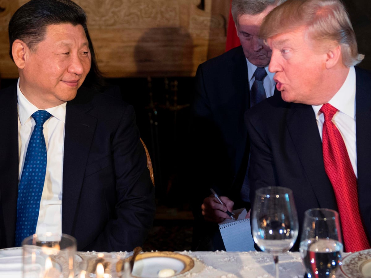 Trump Told Xi Of Syria Strikes Over Beautiful Piece Of Chocolate Cake Donald Trump The Guardian Trump Told Xi Of Syria Strikes Over Beautiful Piece Of Chocolate Cake Donald Trump The Guardian