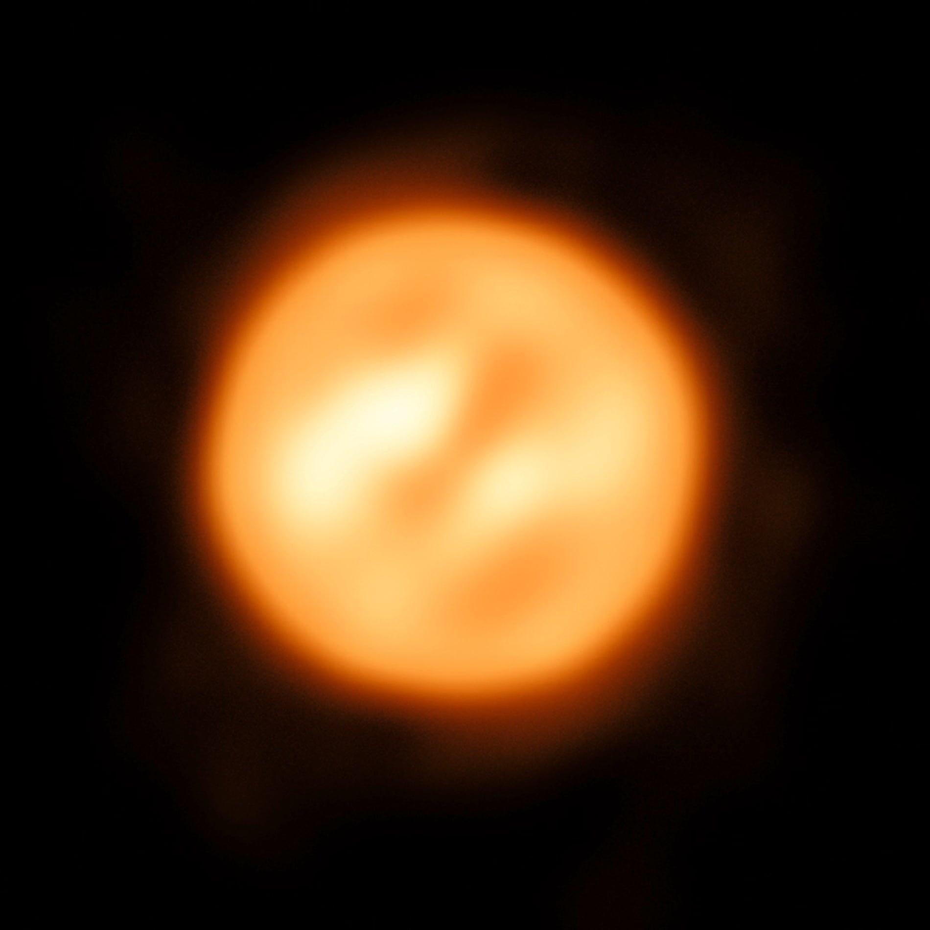 Using ESO’s Very Large Telescope Interferometer astronomers have constructed this remarkable image of the red supergiant star Antares. This is the most detailed image ever of this object, or any other star apart from the sun.