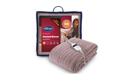 Silentnight Luxury Heated Throw