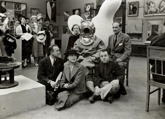Dali In A Diving Helmet How The Spaniard Almost Suffocated Bringing Surrealism To Britain Art The Guardian