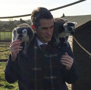 Gavin Williamson lemurs