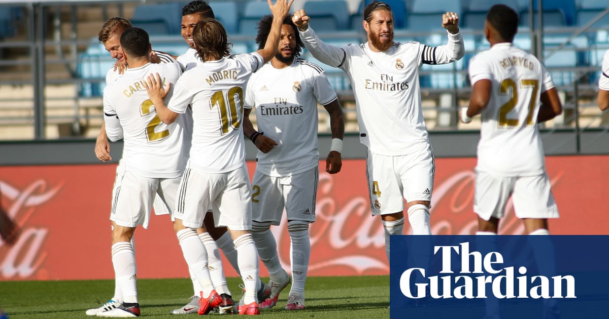 Real Madrids fast start sees off Eibar and maintains pressure on leaders