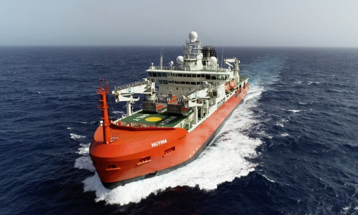 Australia’s Antarctic ship RSV Nuyina