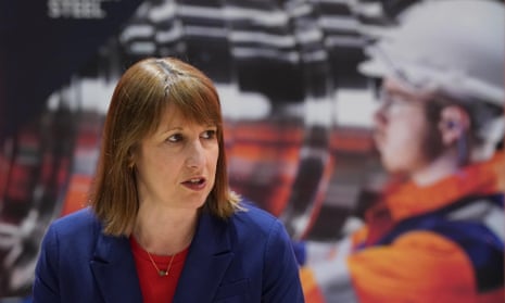 The chancellor, Rachel Reeves