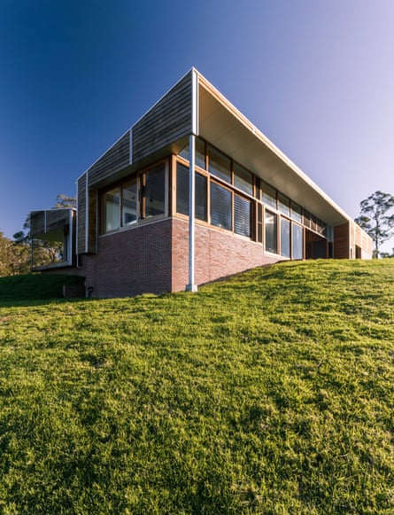 A bushfire resistant home by Austin McFarland Architects.