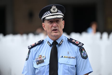 Queensland police commissioner Steve Gollschewski