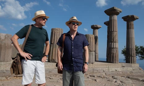 Steve Coogan and Rob Bryden in The Trip To Greece.