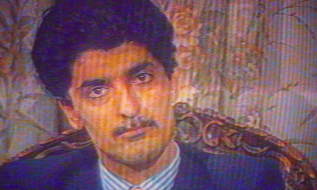 Farzad Bazoft, seen during his televised confession to spying in 1990