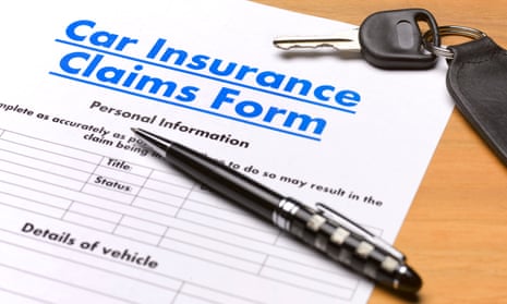 Car insurance claim form