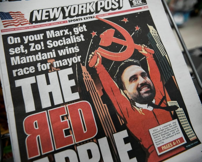 Zohran Mamdani riding high despite New York Post’s daily demonization