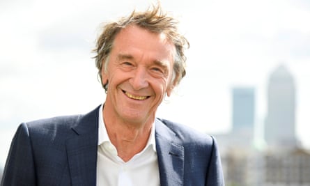 Jim Ratcliffe, CEO of British petrochemicals company Ineos.