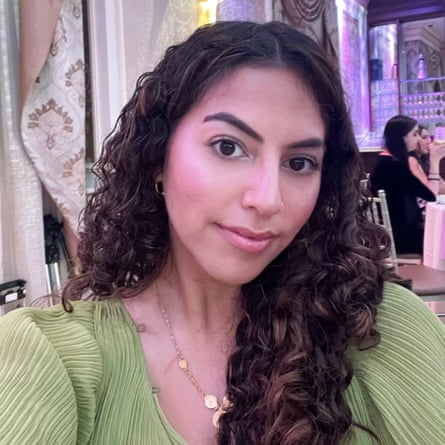 portrait of woman in green