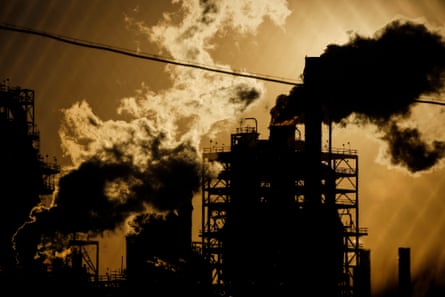 The Shell oil refinery in Norco, Louisiana.