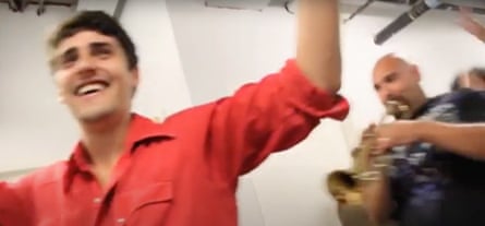 Joey La Neve DeFrancesco quits his low-paid hotel job in 2011.