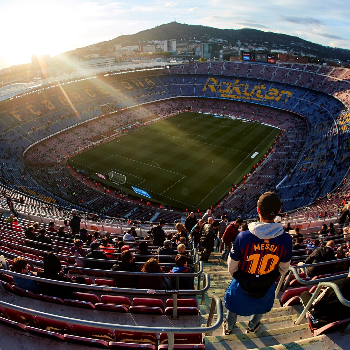 Barcelona To Sell Camp Nou Naming Rights And Give Proceeds To Charity Barcelona The Guardian