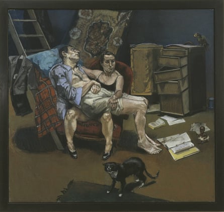 DO NOT USE. ONLY ONE TIME USE IN CONJUNCTION WITH EXHIBITION ALL TOO HUMAN EXHIBITION AT TATE BRITAIN 28 FEB TO 27 AUG. Paula Rego. The Betrothal: Lessons: The Shipwreck, after ‘Marriage a la Mode’ by Hogarth. 1999