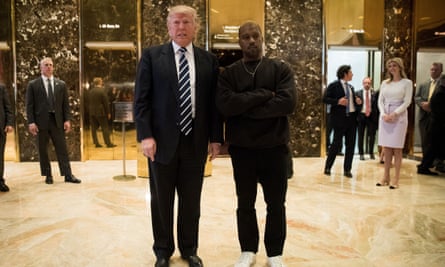 Donald Trump and Kanye West at Trump Tower.