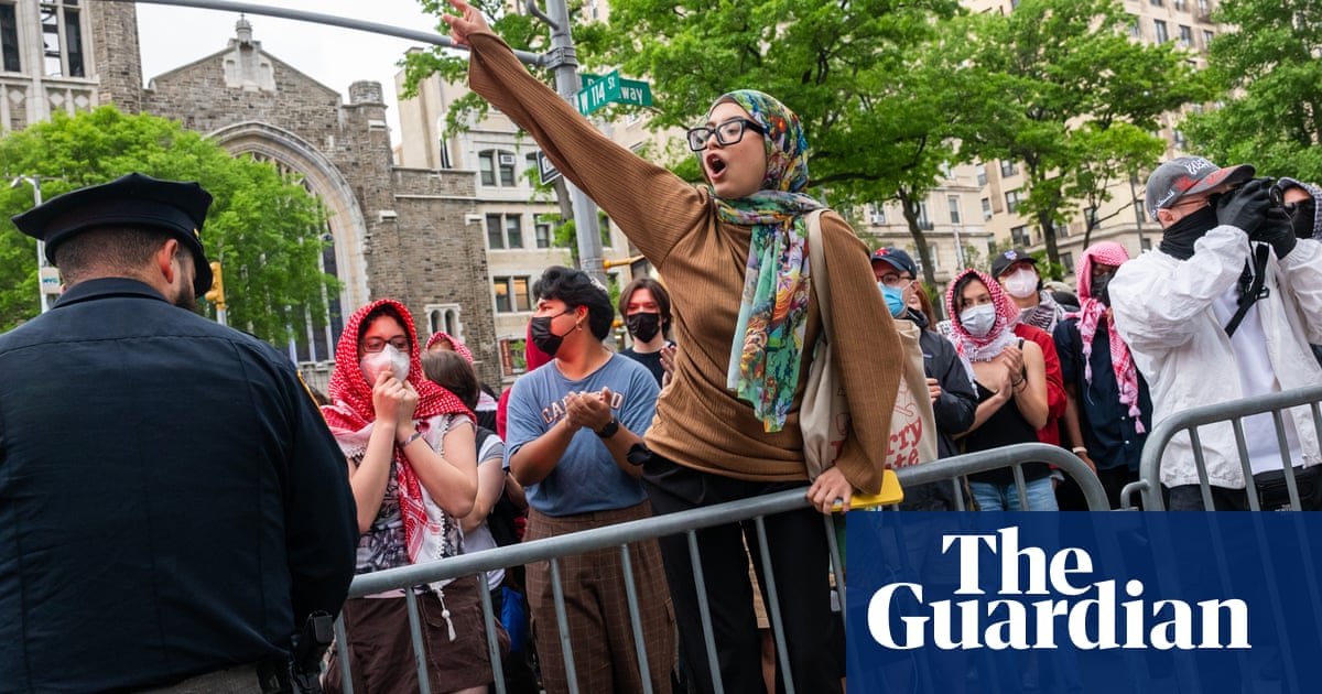 Dozens of pro-Palestinian protesters arrested after Columbia calls in police