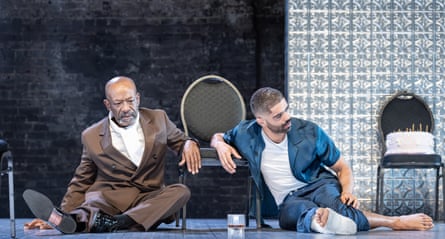 Lennie James and Kingsley Ben-Adir in Cat on a Hot Tin Roof.