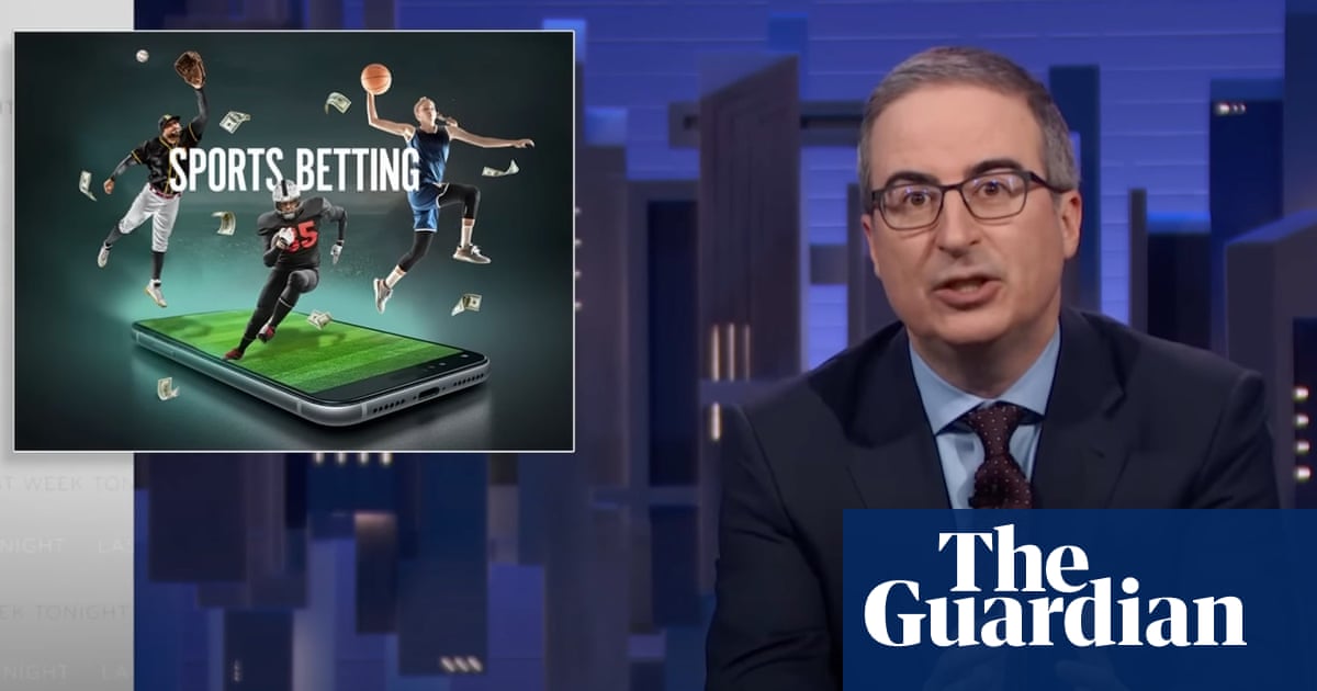 John Oliver sobre las apuestas deportivas en EE. UU.: ‘No debería ser tan fácil perder tanto’ | John Oliver John Oliver sobre las apuestas deportivas en EE. UU.: ‘No debería ser tan fácil perder tanto’ | John Oliver