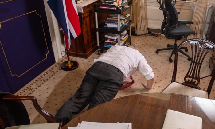 Virility Test Boris S Press Up Charm Offensive Falls Flat Boris Johnson The Guardian