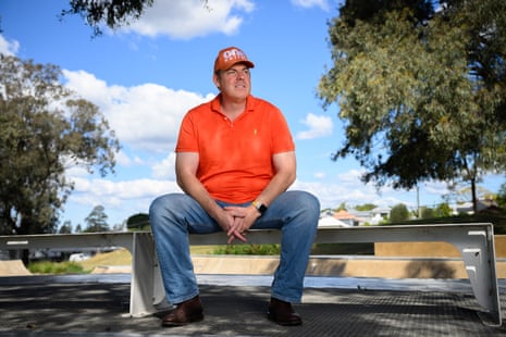 Mike Newman in Cessnock last week.