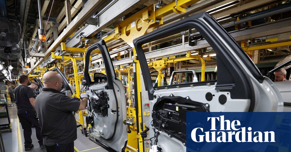 Jaguar Land Rover restart helps UK factories return to growth