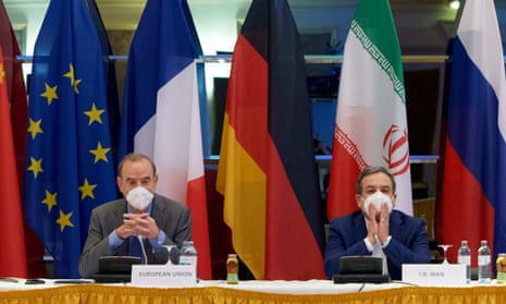 Iranian and EU officials attend the sixth round of talks in Vienna
