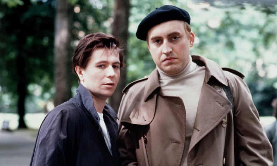 A sort of love story … Gary Oldham as Joe Orton and Alfred Molina as Kenneth Halliwell.