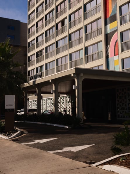 The Viceroy Hotel in Santa Monica. The property was previously owned by Silas White, a Black entrepreneur and founder of the Ebony Beach Club.