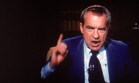 Richard Nixon interviewed by David Frost, April 1977.