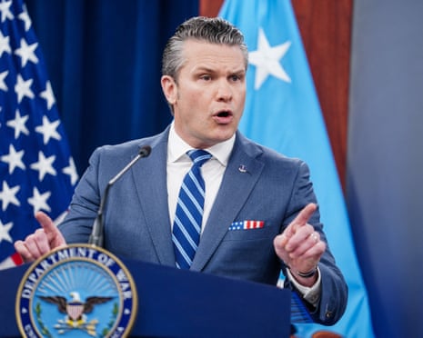 Middle East crisis live: US to block Iranian ports for ‘as long as it takes’ and is ready to restart combat if talks fail, Hegseth warns