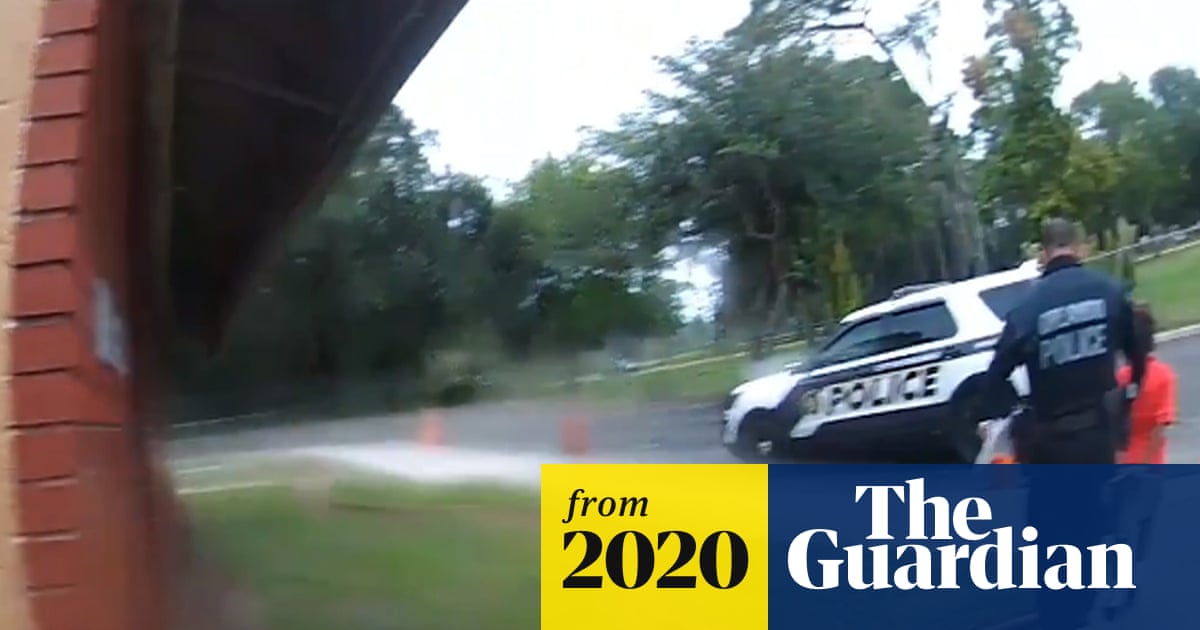 'Help me!': video shows Florida officer arresting six-year-old after tantrum